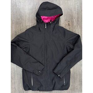 Burton Black Ski Jacket with Pink Lining